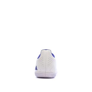 Chaussures de football Blanches/Bleu Garçon Adidas F50 Club vue 0