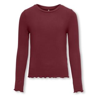 T-Shirt Prune Fille Kids ONLY Gamour vue 0