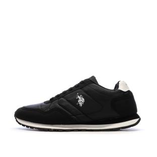 Baskets Noires Homme US Polo ASSN Sneakers vue 0