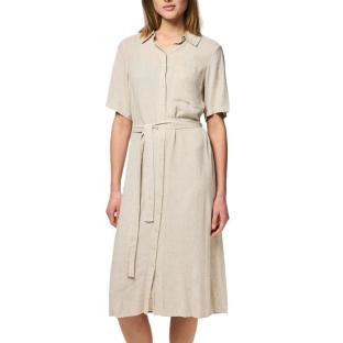 Robe Beige Femme Pieces Pia vue 0