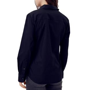 Chemise Marine Femme Tommy Hilfiger Ess Poplin Regular S vue 2