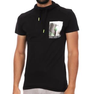T-shirt Noir Homme Supreme Grip Vaar pas cher