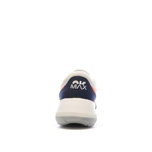 Baskets Blanc/Noir/Orange Garçon Nike Air Max vue 3