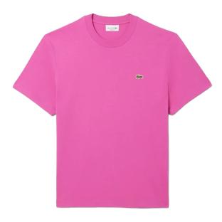 T-shirt Fuchsia Homme Lacoste TH7318 vue 0