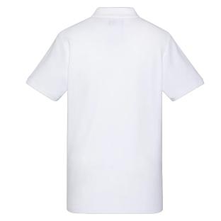 Polo Blanc Homme Schott PS0022 vue 2