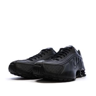 Baskets Noires Homme Nike Shox vue 6