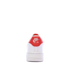 Baskets Blanches/Rouge Mixte Nike Air Force 1 07 vue 3