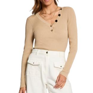 Pull Beige Femme Morgan BANBI pas cher