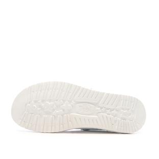 Chaussures Blanches Homme Hey Dude Wally Funk vue 5