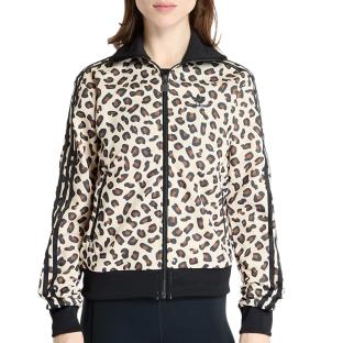 Veste Beige/Marron Femme Adidas Leopard vue 0