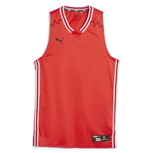 Débardeur de Sport Rouge Homme Puma Hoops vue 0