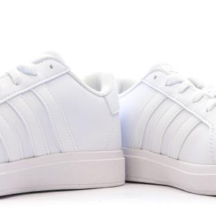 Baskets Blanches Mixte Adidas Grand Court 2.0 K vue 7