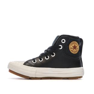 Baskets Noires Garçon Converse All Star Berkshire pas cher
