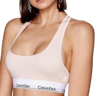 Brassière Rose Femme Calvin Klein Jeans Unlined pas cher