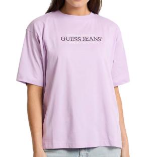 Guess American Women’s Purple T-shirt Photo of the Espace des Marques %store% store - view of %key%
