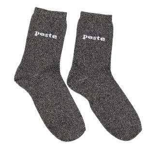 Chaussettes Anthracite Femme Twinday Peste vue 0