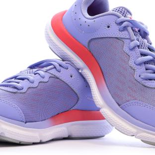 Baskets Violettes Fille Under Armour Assert vue 7
