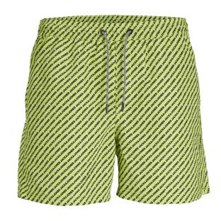 Short de Bain Vert/Noir Garçon Jack & Jones Fiji pas cher