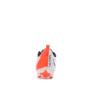 Chaussures de Foot Blanc/Orange Junior Puma Ultra 5 Play FG/AG vue 0
