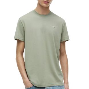 T-shirt Vert Clair Homme Tommy Hilfiger Tjm Slim Linear vue 0