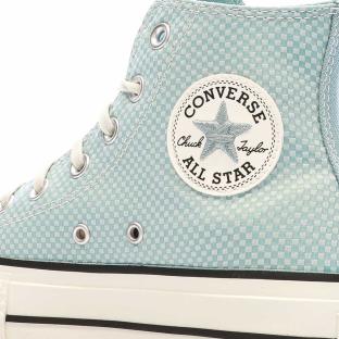 Türkisfarbene Sneakers Converse Damen Chuck Taylor All Star Lift Infinity Ansicht 0