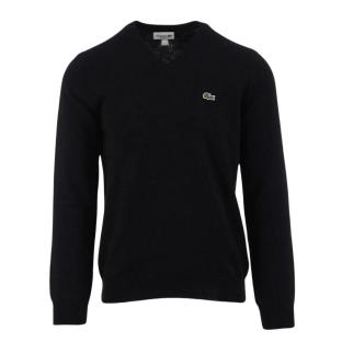 Pull Noir Homme Lacoste AH3447 pas cher