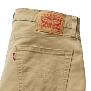 Jean Slim Marron Homme Levi's 511 vue 2