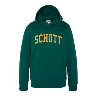 Sweat à capuche Vert Junior Schott Swh800 pas cher