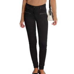 Jean Slim Noir Femme Morgan PATRICK pas cher