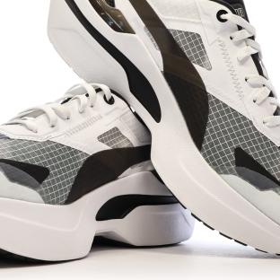 Baskets Blanches/Noires Garçon Puma Rider vue 7