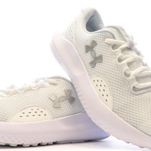 Chaussures de Running Blanc Femme Under Armour Charged Surge 4 vue 7