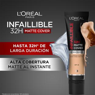 Fond de teint L'Oréal Paris Infaillible Matte Cover 25 Rosé vue 0