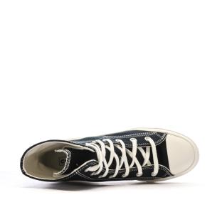 Baskets Noire/Blanche Femme Converse De Luxe Heel vue 4