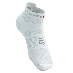 Paire de Chaussettes Blanches Homme Compressport Pro Racing vue 0
