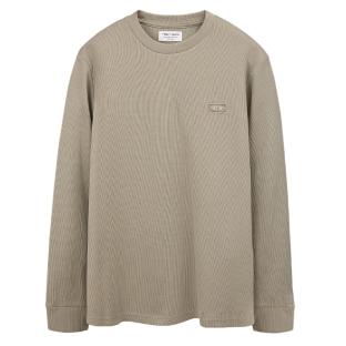 Teddy Smith Waffle Khaki Sweater Photo of the Espace des Marques %store% store - view of %key%