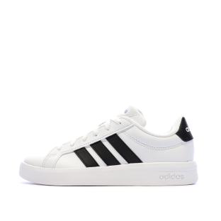 Baskets Blanc/Noir Adidas Grand Court 3.0 vue 0