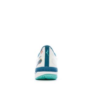 Chaussures de Tennis Blanches/Bleu Homme Mizuno Wave Exceed vue 3