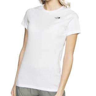 T-shirt Blanc Femme The North Face New Peak pas cher