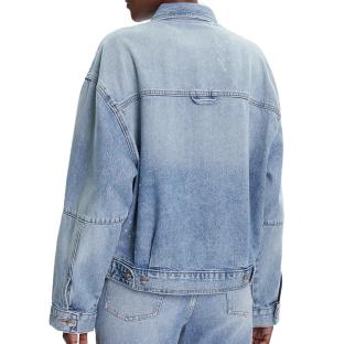 Veste en Jean Bleu Femme Calvin Klein Jeans Denim Jacket vue 0