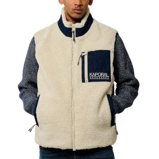 Veste Beige/Marine Homme Kaporal Jolym pas cher