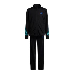 Survêtement Noir/Bleu Garçon Adidas Tracksuit HR5928 pas cher