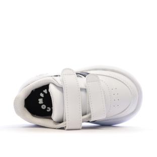 Baskets Blanches Bébé Adidas Breaknet 2.0 CF I vue 4