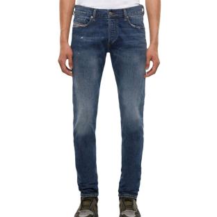 Jean Slim Bleu Denim Homme Diesel Tepphar pas cher