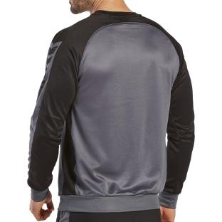 Sweat Noir/Gris Homme Erima Wings vue 2