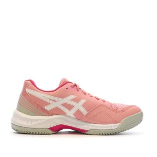 Chaussures de Tennis Rose/Blanc Femme/Fille Asics Gel Padel Pro 5 vue 2