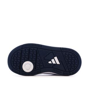 Baskets Blanc/Rouge/Bleu Enfant Adidas Tensaur KJ9763 vue 0