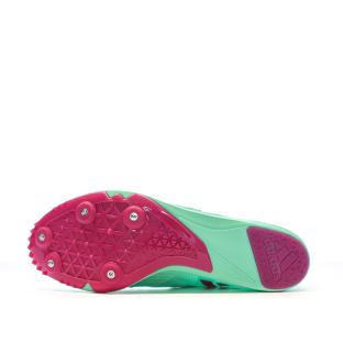 Chaussures d'Athlétisme Vertes Homme Adidas Distancestar vue 5