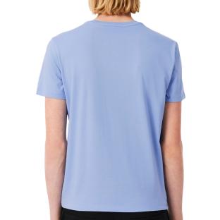 T-shirt Bleu Clair Homme Lacoste TH6709001 vue 2