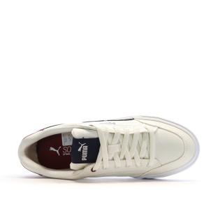 Baskets Blanches/Marine Homme Puma Court Classic vue 4