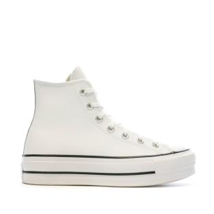 Baskets Blanches Homme Converse Ctas Lift Hi vue 0